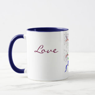 Taza "Amor, mentiras de paz" Mug - Personalizable