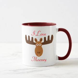 Taza Amor Moosey de Head_I de los alces