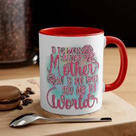 Taza Amor mundano - Moda Día de la Madre Café Mug