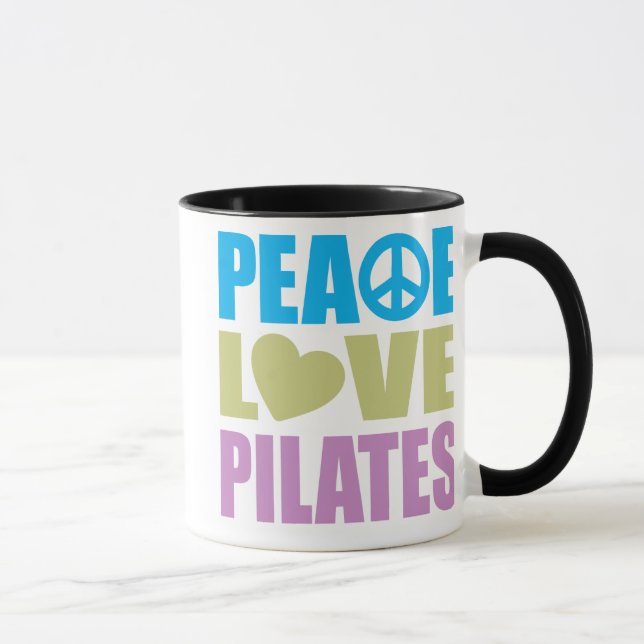 Taza Amor Pilates de la paz (Derecha)