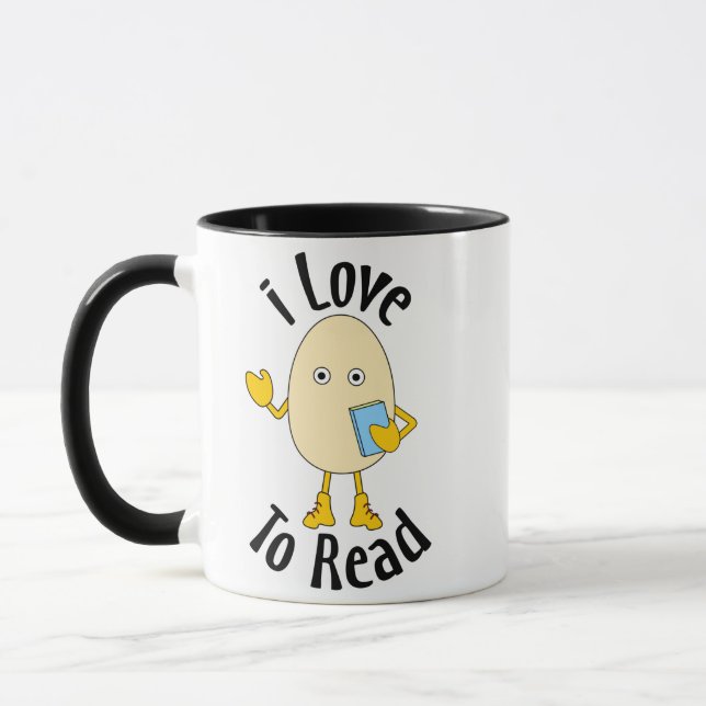 Taza Amor por leer (Izquierda)