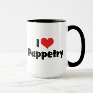 Taza Amor por Marionetas - Amante del Ventrilocuismo
