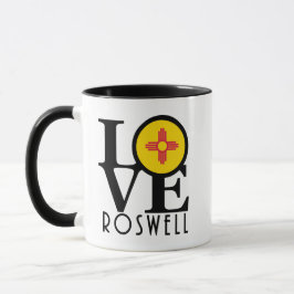Taza AMOR Roswell Nuevo México 11oz