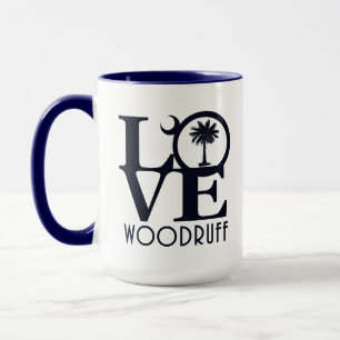 Taza AMOR Woodruff Carolina del Sur15oz
