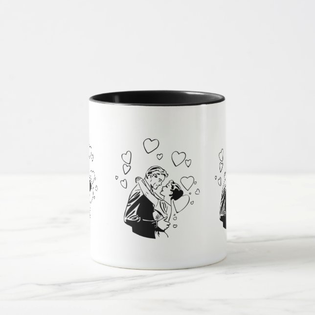 Taza Amor y romance: Objetivos de Relaciones (Centro)