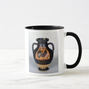 Taza Amphora que representa un pollo, estilo del