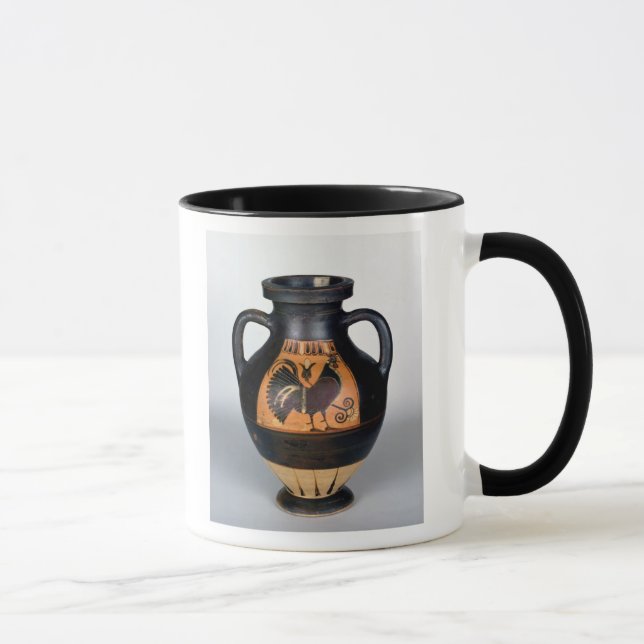 Taza Amphora que representa un pollo, estilo del (Derecha)