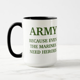 TAZA AMRY PORQUE INCLUSO LAS MARINAS NECESITAN HEROES M