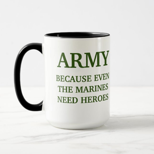 TAZA AMRY PORQUE INCLUSO LAS MARINAS NECESITAN HEROES M (Izquierda)