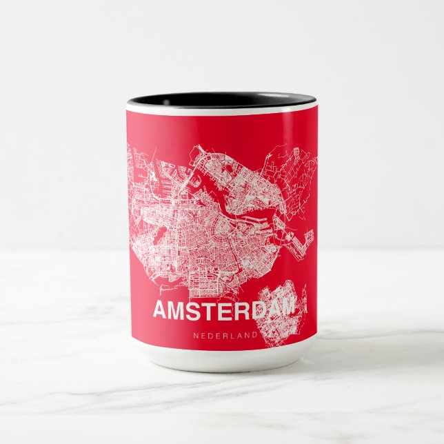 Taza Amsterdam map (Centro)