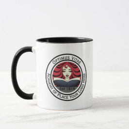 Taza Añada su logotipo del negocio de la compañía aquí.