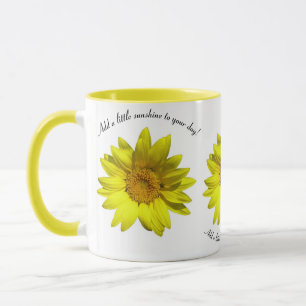 Taza  "¡Añade un poco de sol a tu día!"