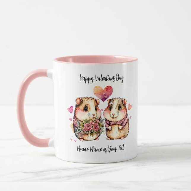 Taza Añadir nombres cambiar todo el texto Guinea Cerdos (Izquierda)