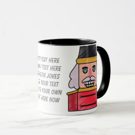 Taza Añadir tu divertido texto Cuta el tradicional Nutc