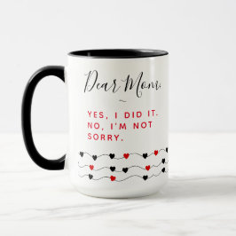 Taza Añadir tu graciosa cita de mamá | Mejor madre