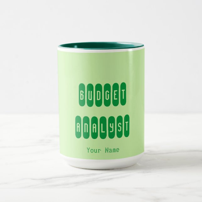 TAZA "ANALISTA PRESUPUESTARIO" (Centro)