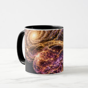 Taza Anatomía del cerebro de la galaxia