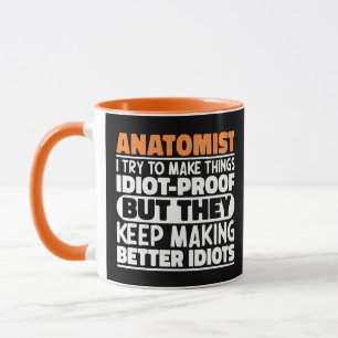 Taza Anatomista Intento Hacer Las Cosas A Prueba De Idi