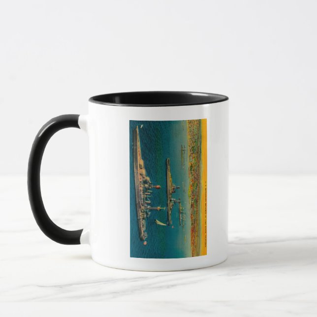 Taza Anchoreados en Long Beach (Izquierda)