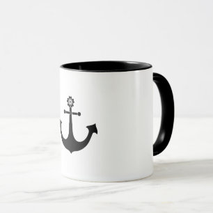 Taza Ancla de la marina