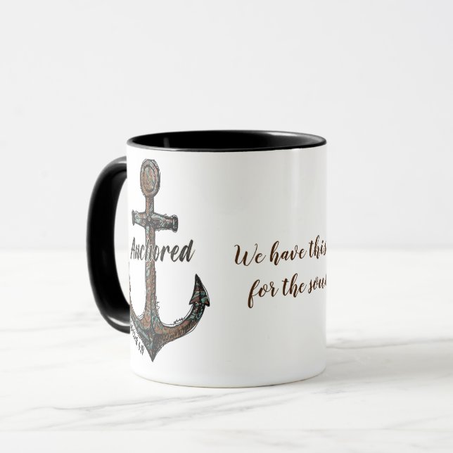 Taza Anclado de esperanza (Anverso izquierdo)