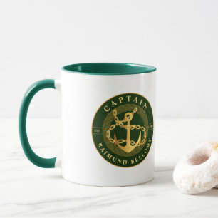 Taza Anclaje de oro