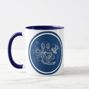 Taza Anclaje de sujeción del pulpo