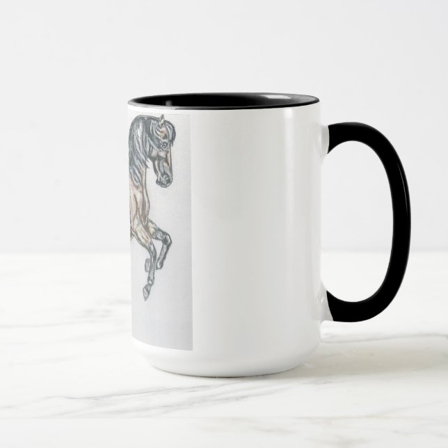 Taza andaluz del caballo (Derecha)