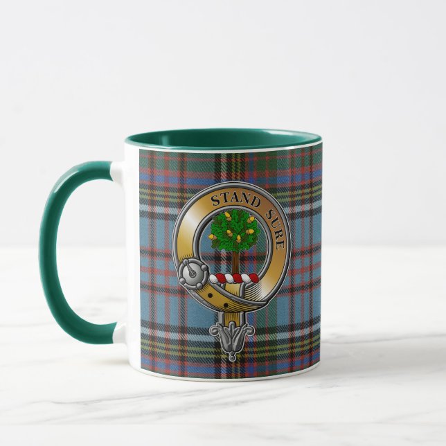 Taza Anderson Tartan & Badge (Izquierda)