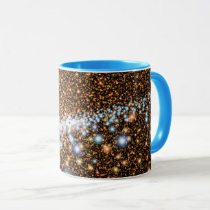 Taza Andromeda Black Hole Blue Stars - Concepto de arti