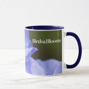 Taza Anémona azul