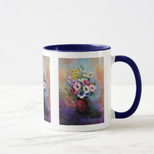 Taza Anémonas de Odilon Redon - Simbolismo del Arte Fin