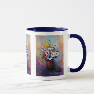 Taza Anémonas de Odilon Redon - Simbolismo del Arte Fin