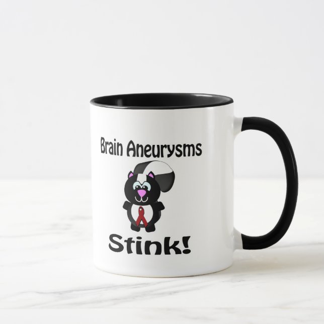 Taza Aneurysmos cerebrales Diseño de Conciencia del zor (Derecha)