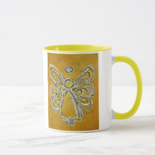 Taza Ángel amarillo Mug