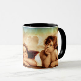 Taza Angel Cherubs de Raphael Sanzio Navidades Gift Mug