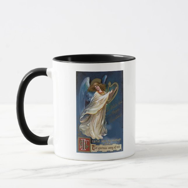 Taza Ángel con un arpa (Izquierda)