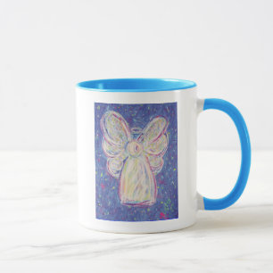 Taza Ángel de noche estrellado - Café Mug