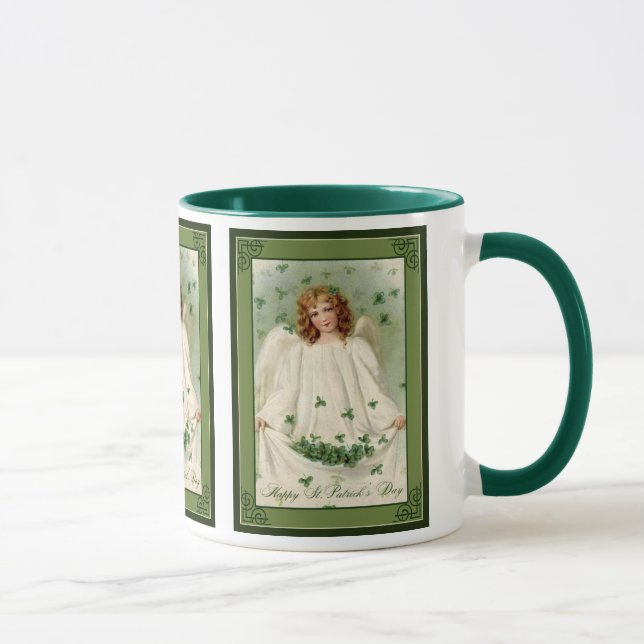 Taza Ángel del Día de San Patricio (Derecha)
