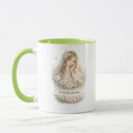 Taza Ángel del Jardín de Mariposas