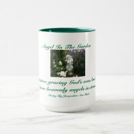 Taza Angel In The Garden Ringer Mug