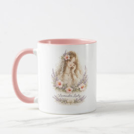 Taza Ángel Lavanda Lady