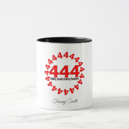 Taza Angel Número 444 - Café de protección y estabilida