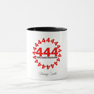 Taza Angel Número 444 - Café de protección y estabilida