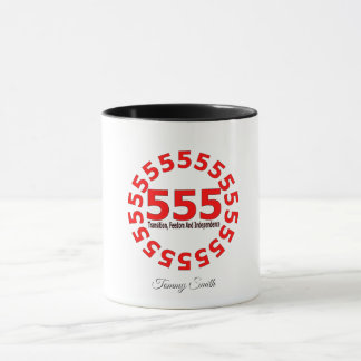 Taza Ángel número 555 - Cambio de abrazo