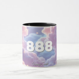 Taza Ángel número 888 - Abundancia y éxito manifiestos