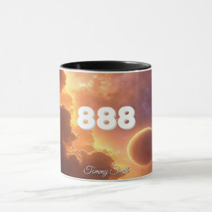 Taza Ángel número 888 - Manifestación y abundancia