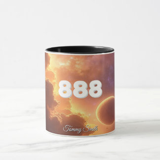 Taza Ángel número 888 - Manifestación y abundancia
