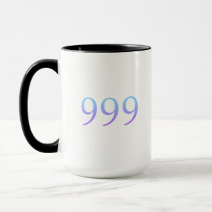 Taza Ángel número 999