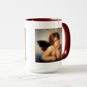 Taza Ángel Putti